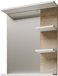 Grossman Мебель для ванной Поло 60 дуб сонома светлый/белая – фотография-8